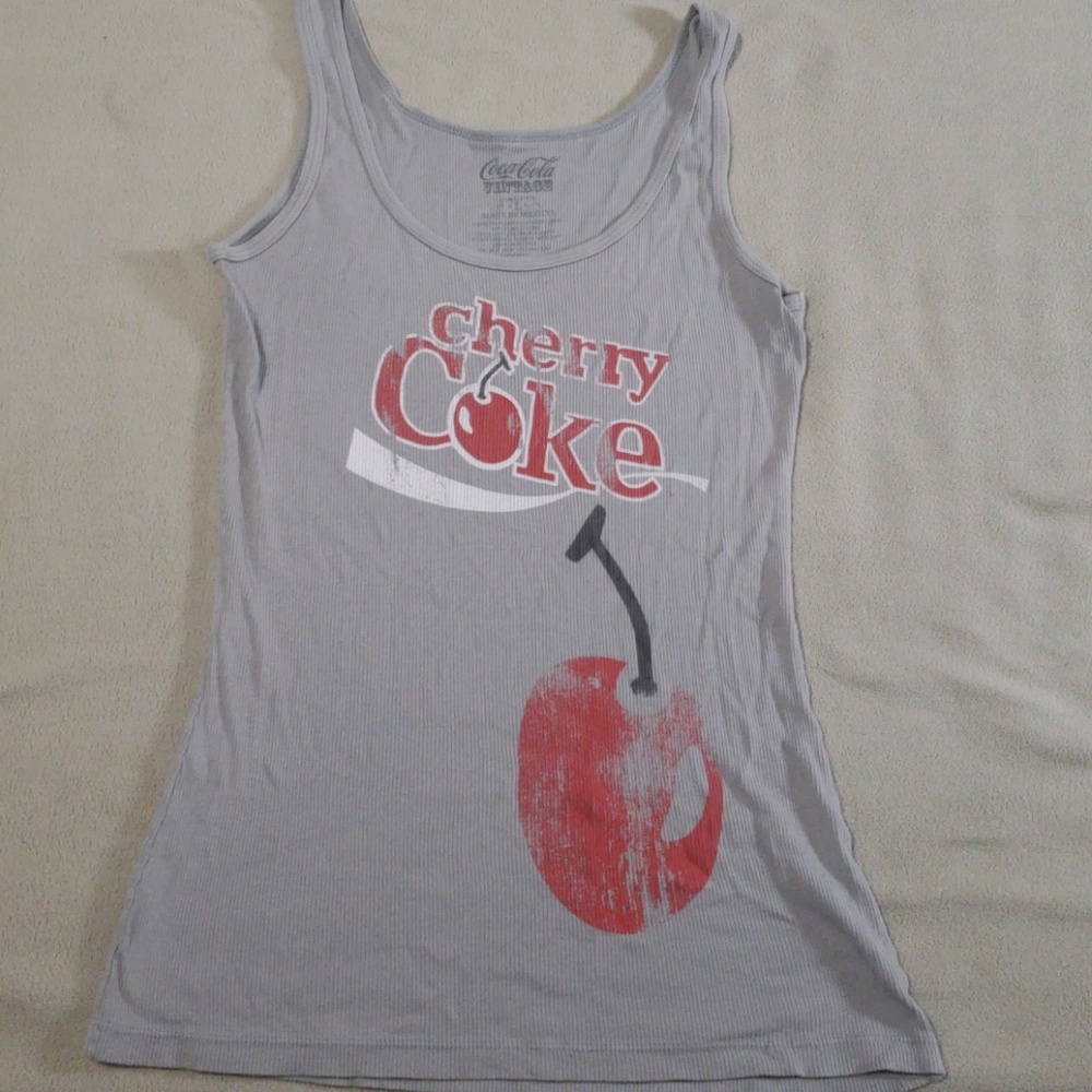 "Vintage" Cherry Coke Tank top